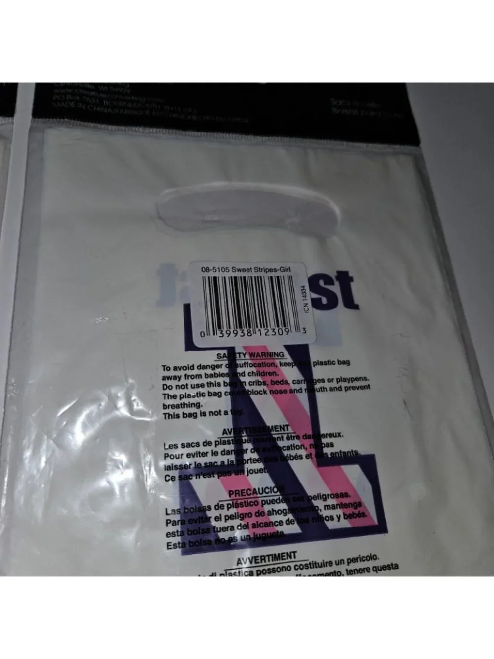 NEW Baby Girl 1st Birthday Loot Gift Bags Pink Purple Dresses Bibs Baby Shower